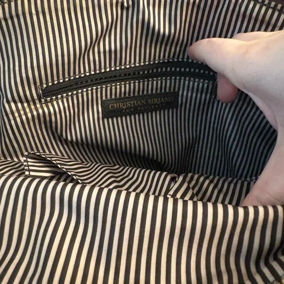 Christian Siriano purple mauve shoulder bag handbag purse - Picture 2 of 5